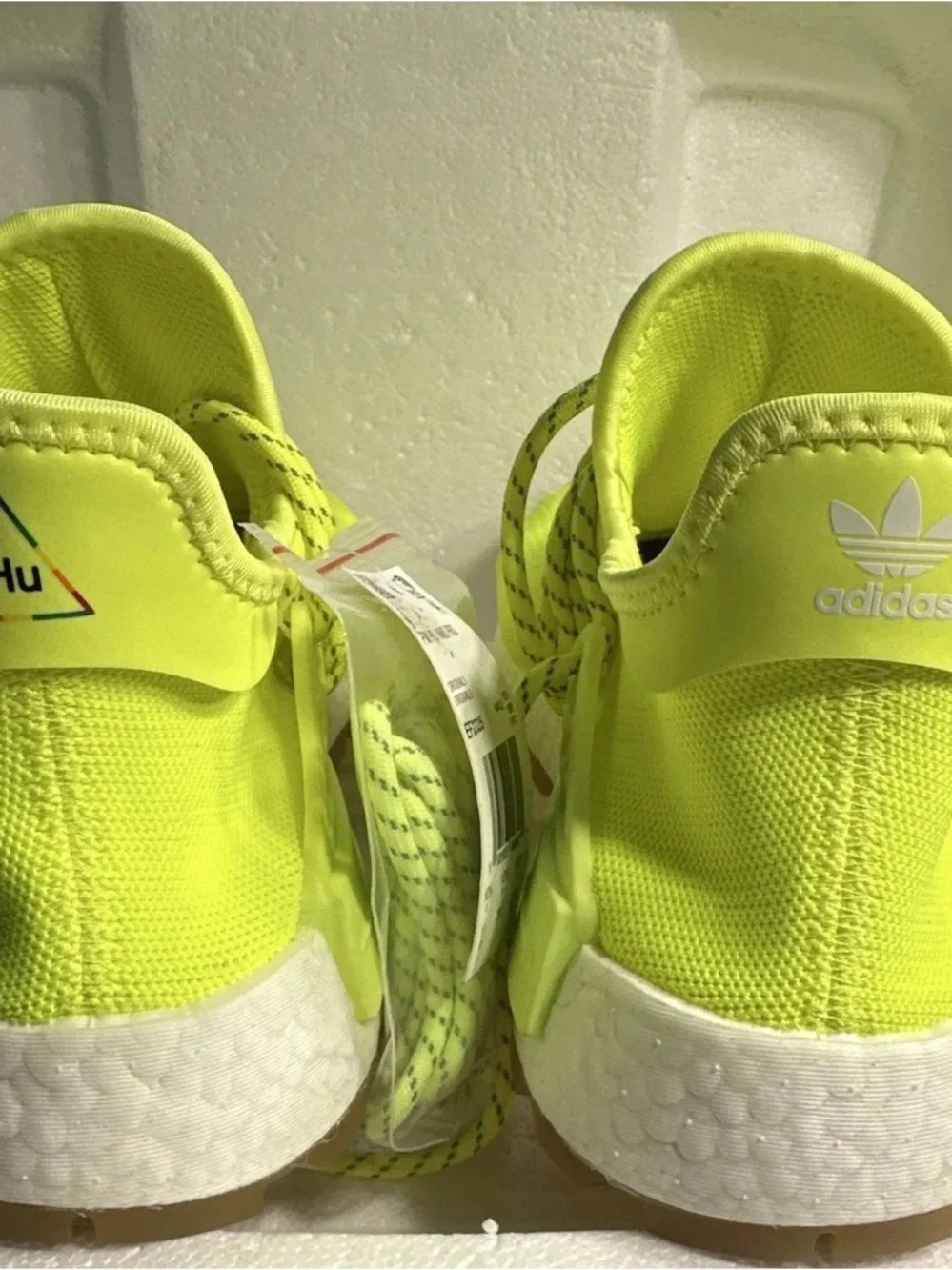 adidas Pharrell NMD Hu Human Race Trail PRD Know Soul Solar Yellow EF2335